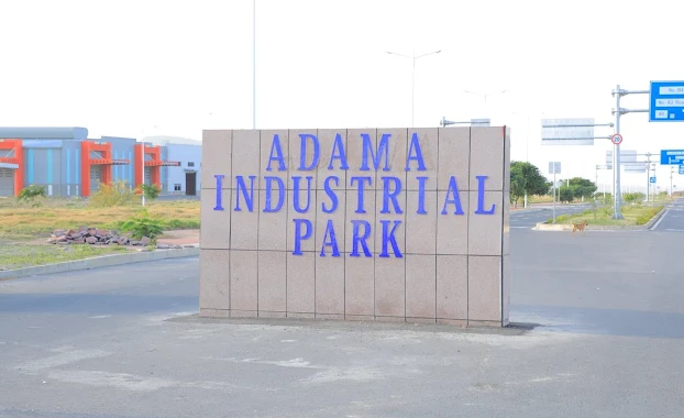 Overview of Adama Industrial Park featuring with industrial steel Structure building by Jinhuan steel structure