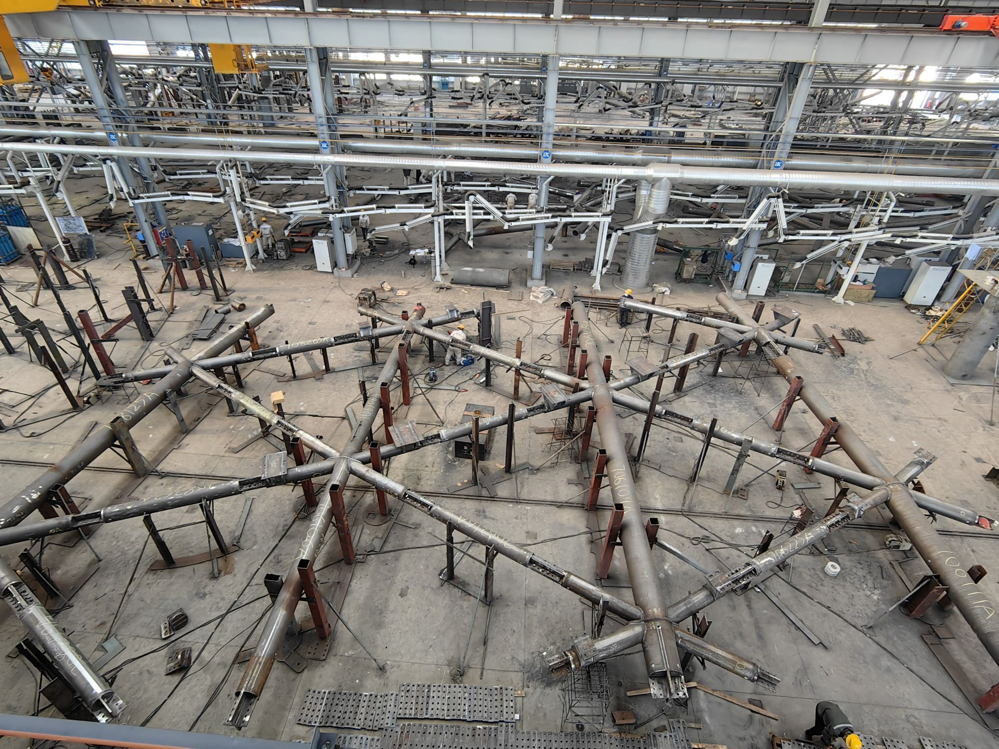 Assembly Structure of intuit dome build by Jinhuan Steel Structure