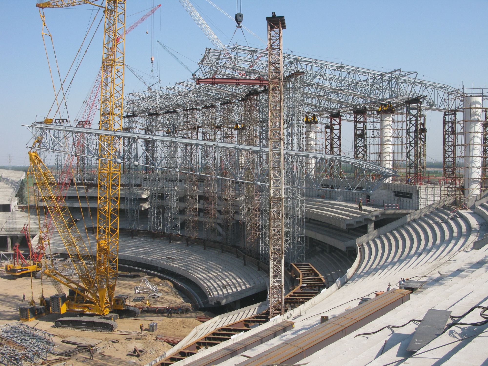 Structural steel stadium EPC solution by Jinhuan Steel Structure