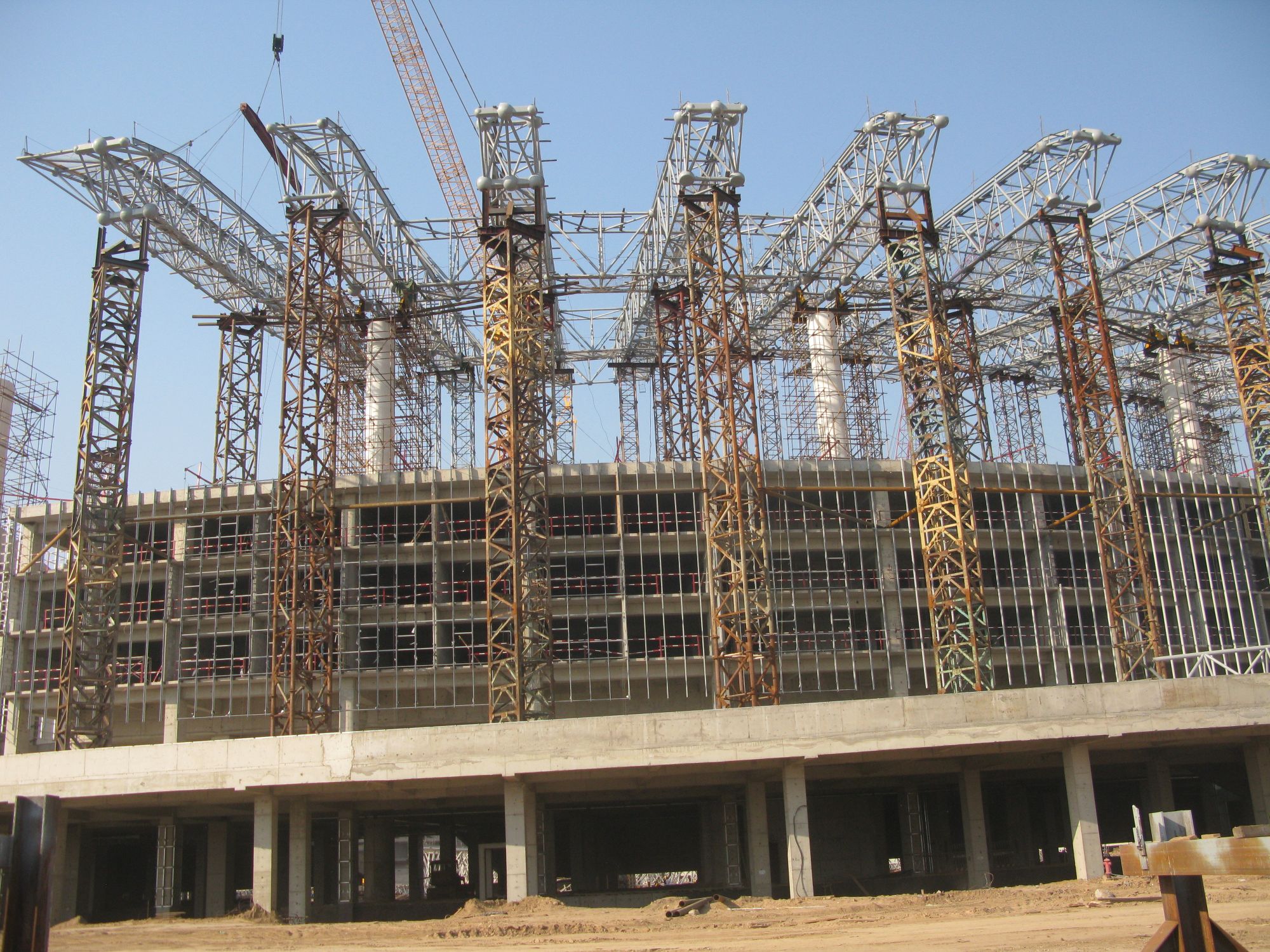 Stadium structural steel of Hebei Olympic Center Stadium| 