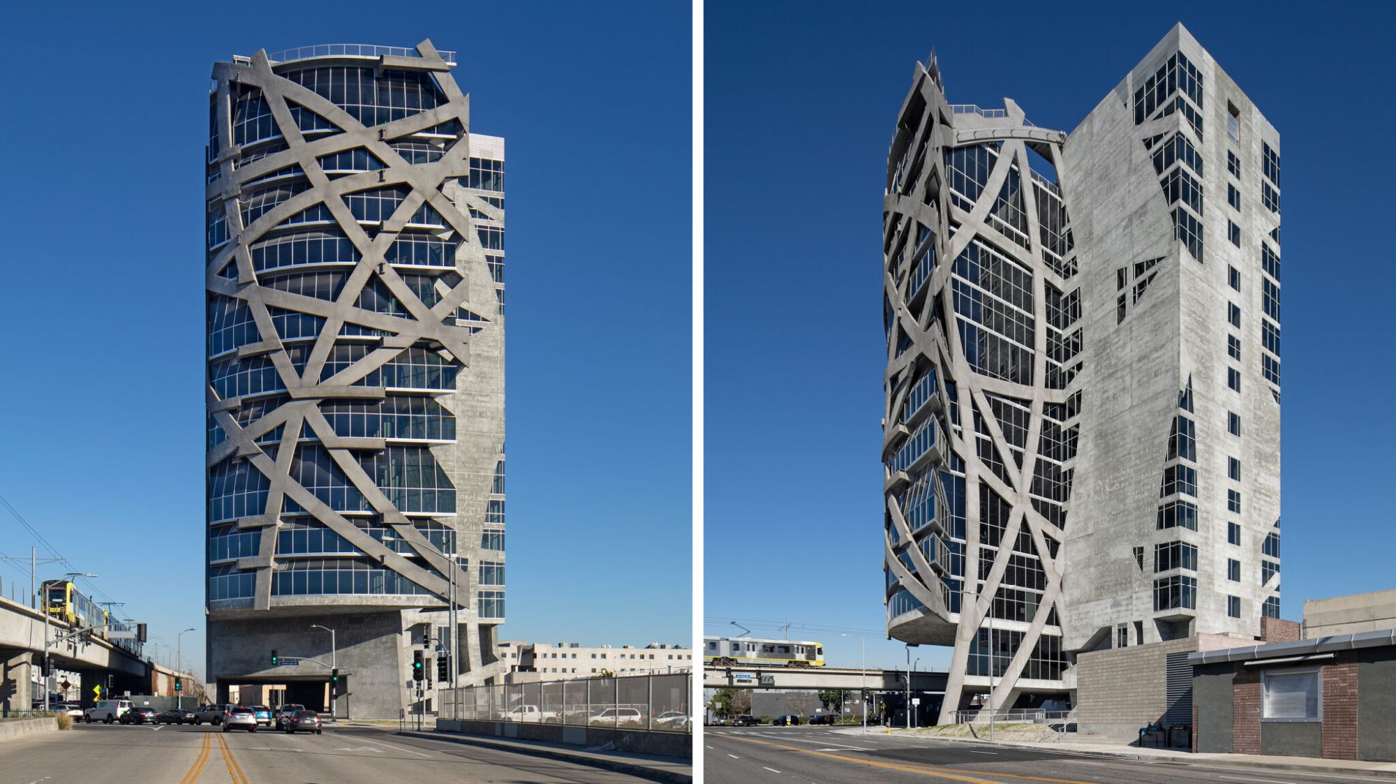 High-rise Structure Steel (W)rapper Tower in New Jersey, USA build by Jinhuan steel structure pictures