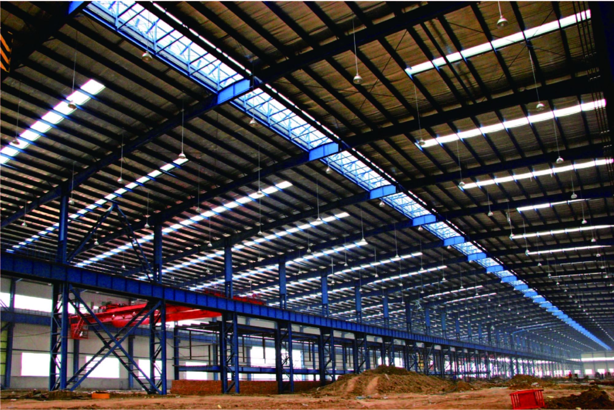 Heavy-duty workshop of Hebei Litong Steel Tubein China EPC Projects