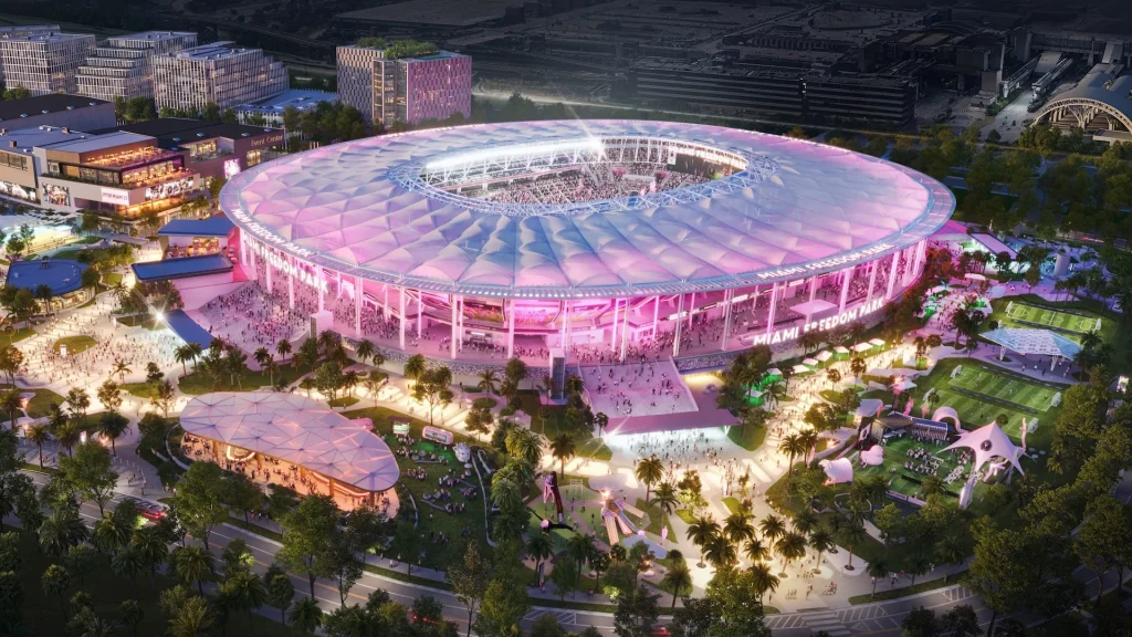 Miami Freedom Park Stadium Steel Structure Fabrication by Jinhuan