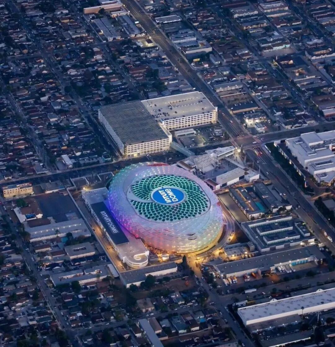 Birdview of Intuit Dome