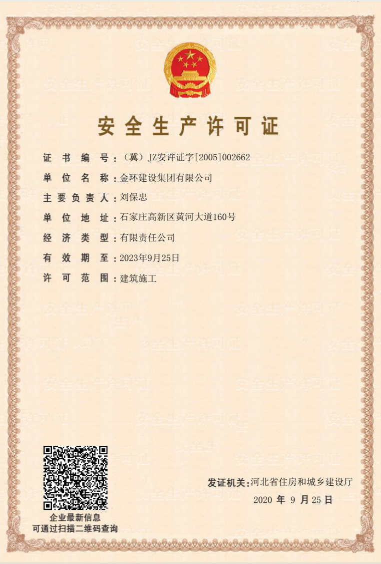 Safety Production License